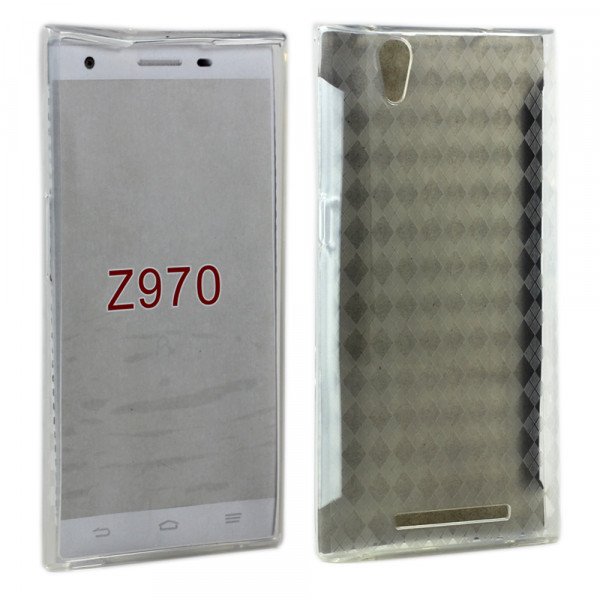 Wholesale ZTE ZMax Z970 Soft TPU Gel Case (Clear)